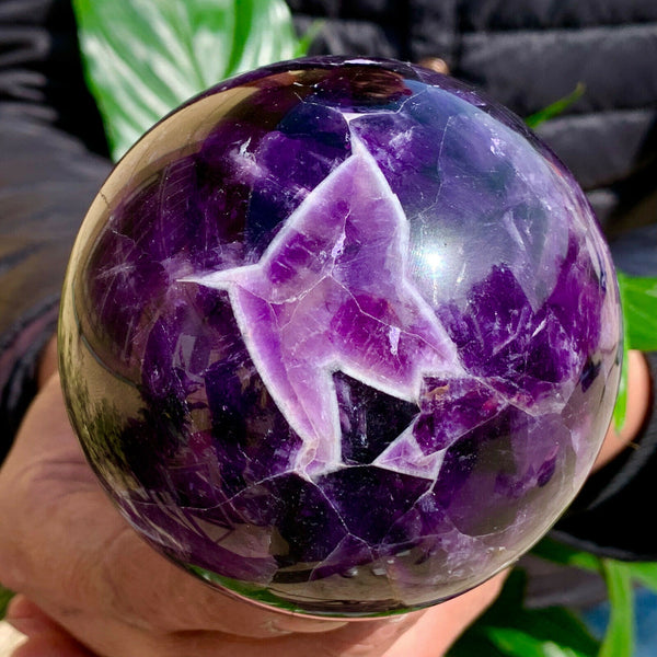 Purple Dream Amethyst Ball-ToShay.org