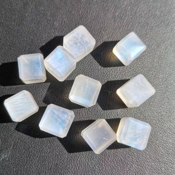 White Moonstone Cubes-ToShay.org