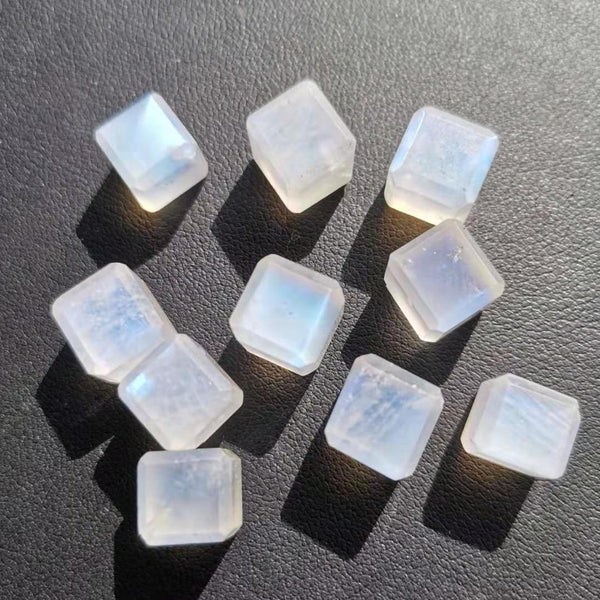 White Moonstone Cubes-ToShay.org