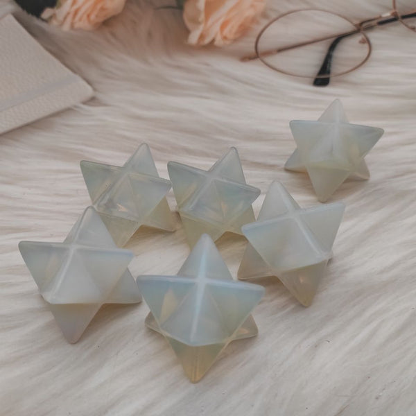 White Opalite Merkabas-ToShay.org