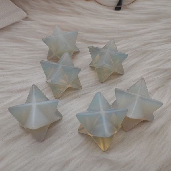 White Opalite Merkabas-ToShay.org