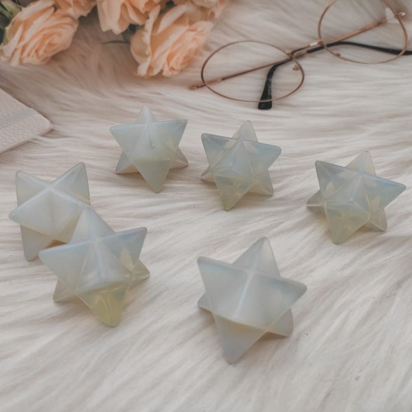 White Opalite Merkabas-ToShay.org