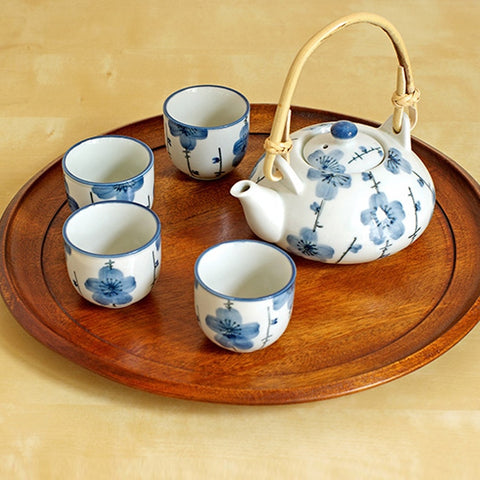 Blue White Ceramic Tea Sets-ToShay.org