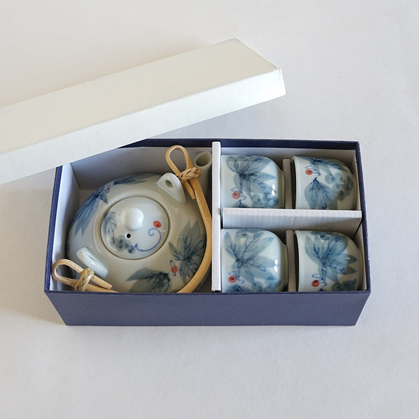 Blue White Ceramic Tea Sets-ToShay.org