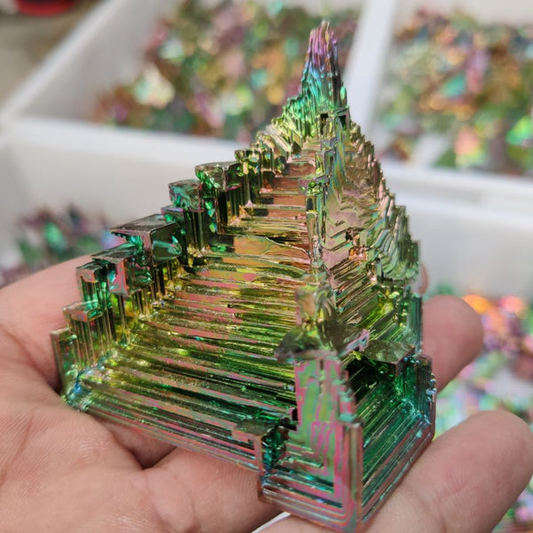 Gold Bismuth Crystal Cluster-ToShay.org