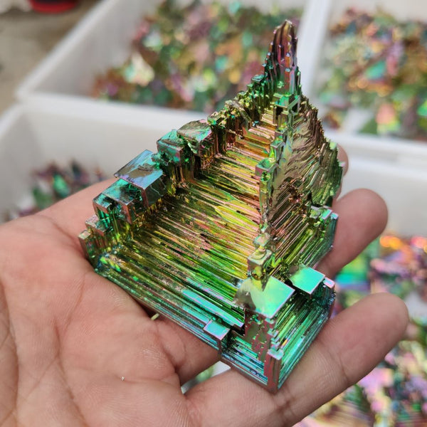 Gold Bismuth Crystal Cluster-ToShay.org