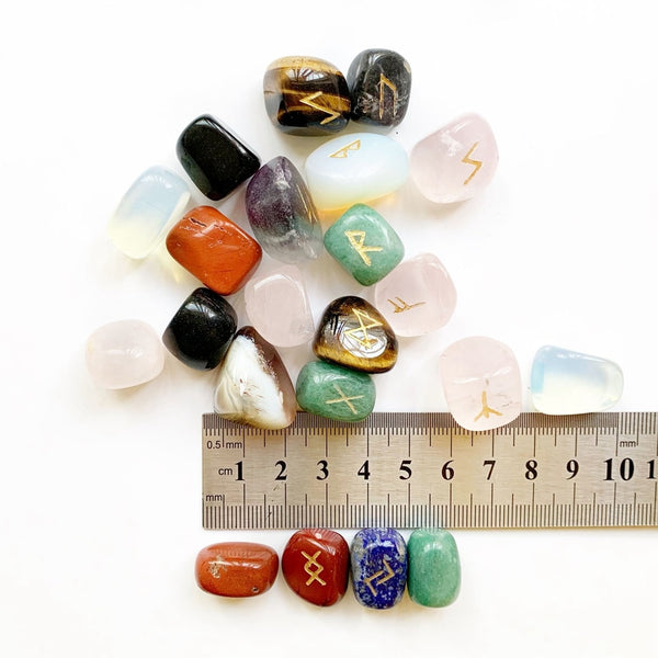 Mixed Crystal Rune Stones-ToShay.org