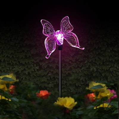 Solar Dragonfly Garden Lights-ToShay.org