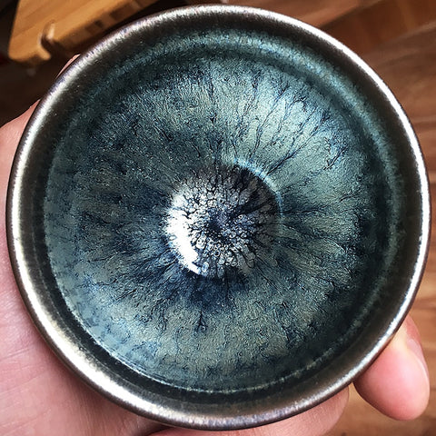 Blue Glaze Jianzhan Tea Bowl-ToShay.org