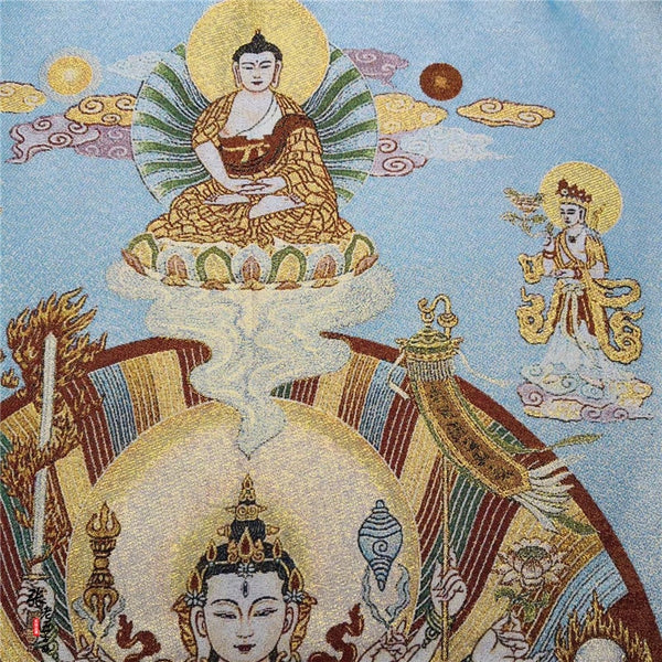 Thangka Guanyin Buddha-ToShay.org