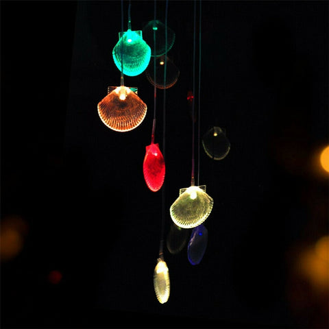 Solar Shell Wind Chime-ToShay.org