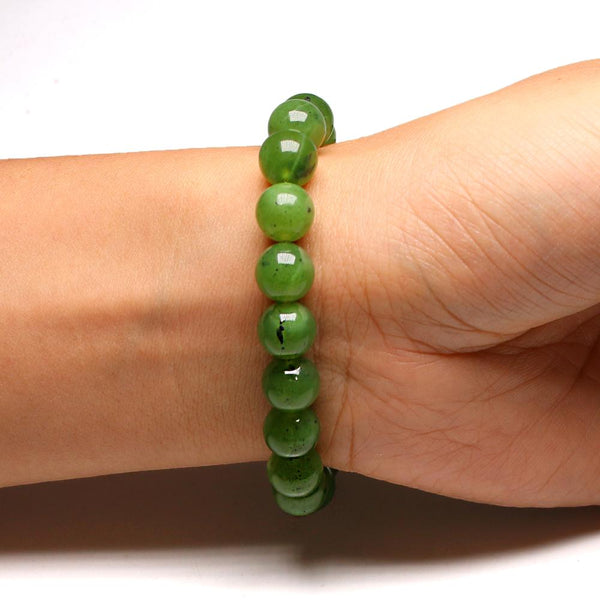 Green Jade Bead Bracelets-ToShay.org