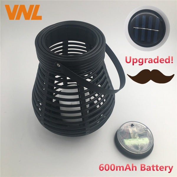 Solar Rattan Lantern-ToShay.org