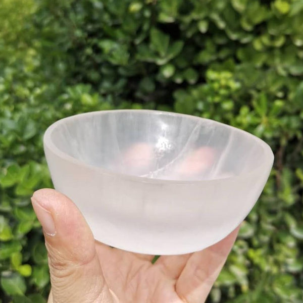 Crystal Selenite Bowl-ToShay.org