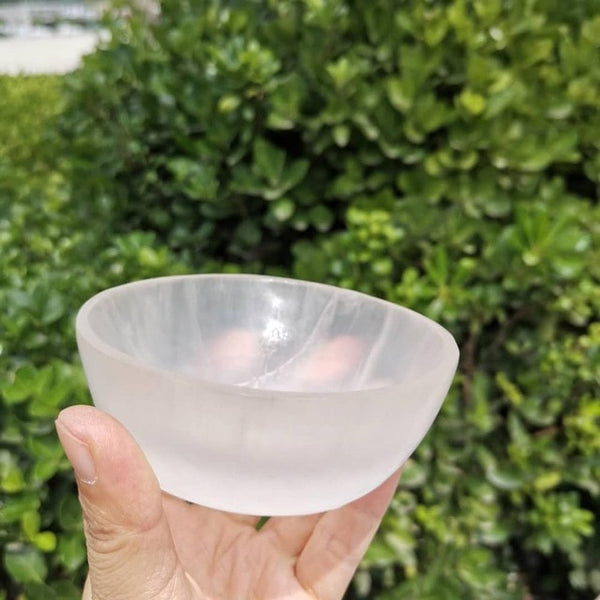 Crystal Selenite Bowl-ToShay.org