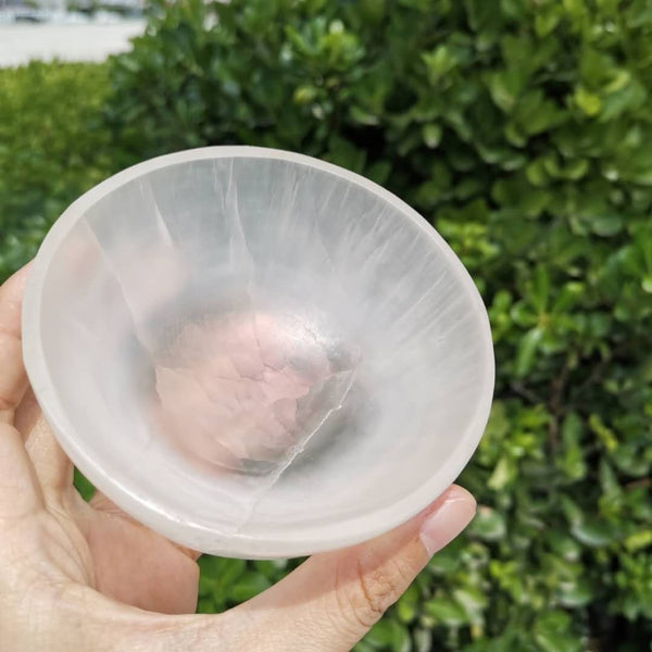 Crystal Selenite Bowl-ToShay.org