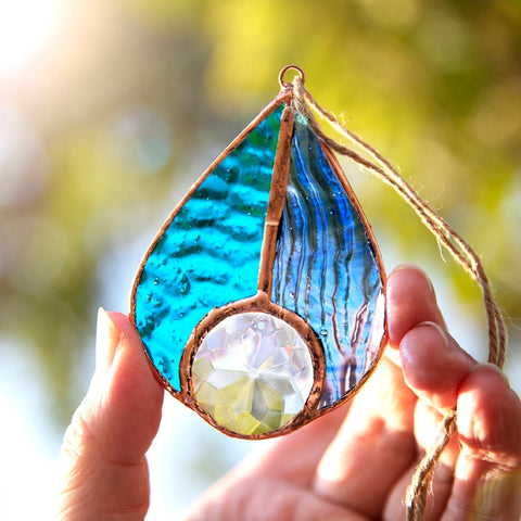 Crystal Teardrop Sun Catchers-ToShay.org