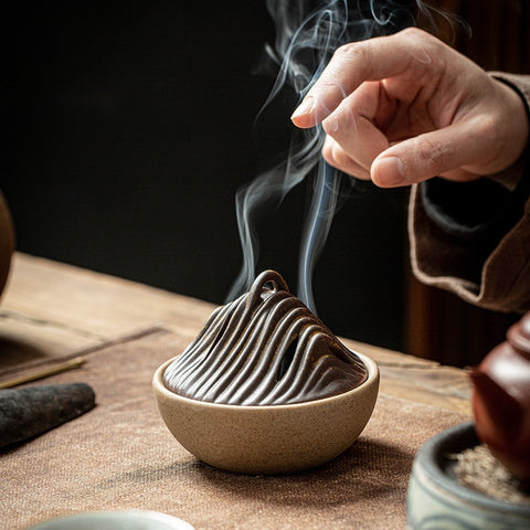 Coarse Pottery Incense Burner-ToShay.org