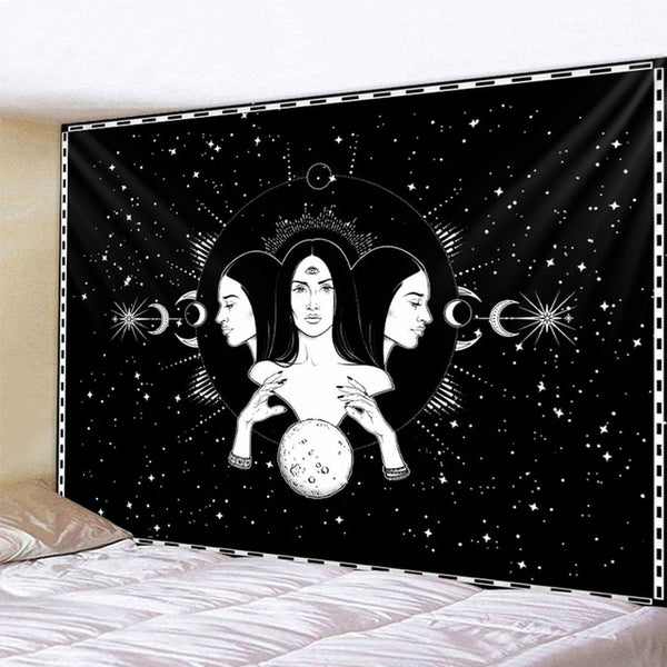 Moon Goddess Tapestry-ToShay.org