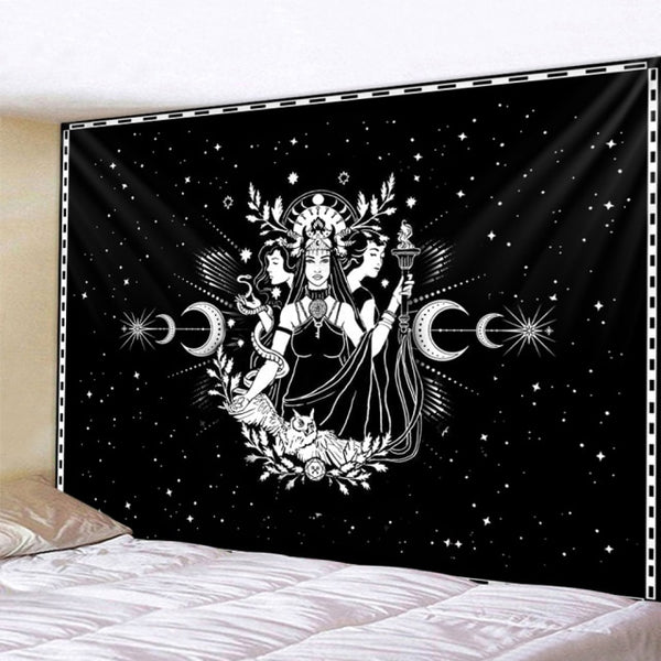 Moon Goddess Tapestry-ToShay.org