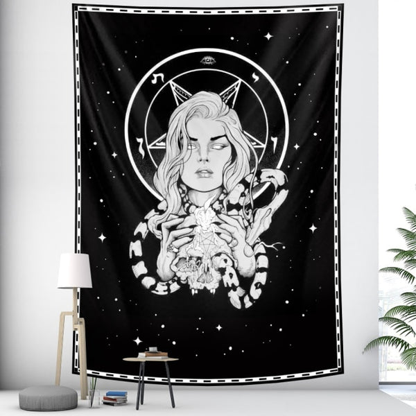 Moon Goddess Tapestry-ToShay.org