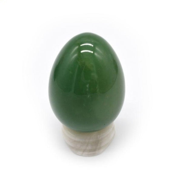 Green Jade Stone Egg-ToShay.org