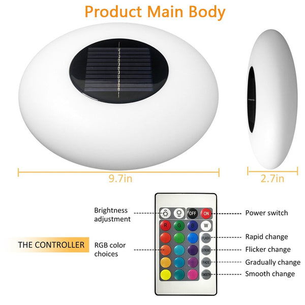 Solar Floating Pool Lights-ToShay.org