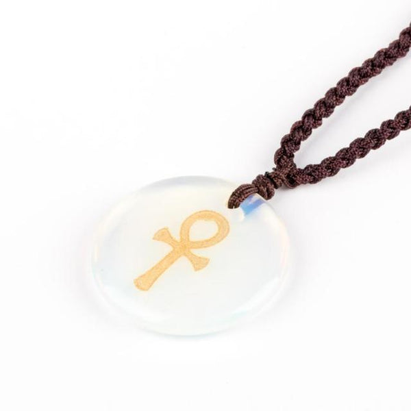 Crystal Ankh Cross Pendant-ToShay.org