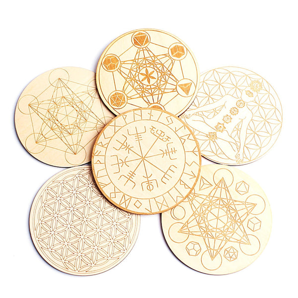 Wood Chakra Boards-ToShay.org