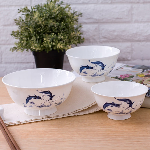 Blue White Porcelain Bowl-ToShay.org