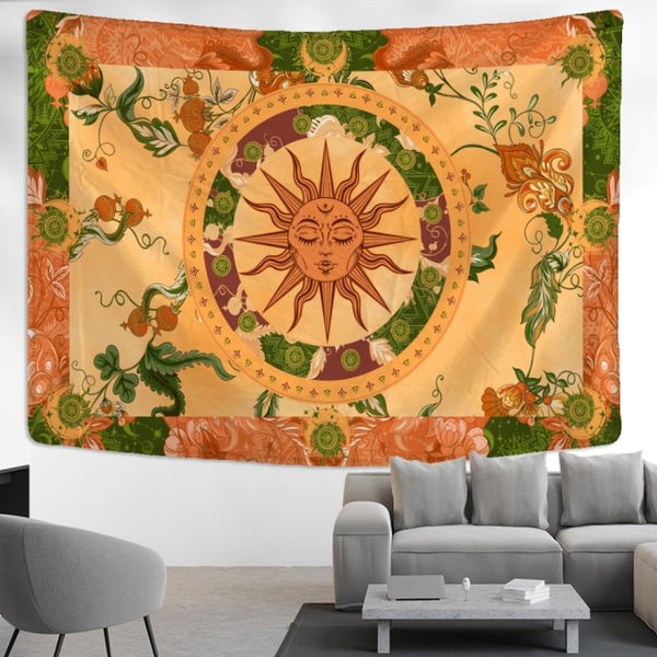 Sun Tapestry Wall Hanging-ToShay.org