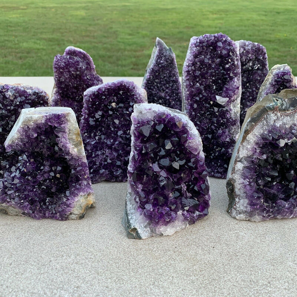 Purple Amethyst Crystal Cluster-ToShay.org