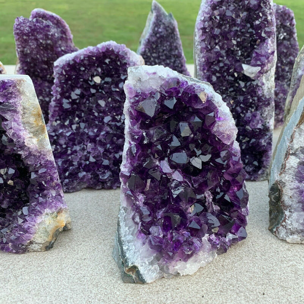 Purple Amethyst Crystal Cluster-ToShay.org