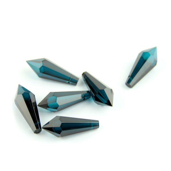 Blue Crystal Icicle Pendants-ToShay.org