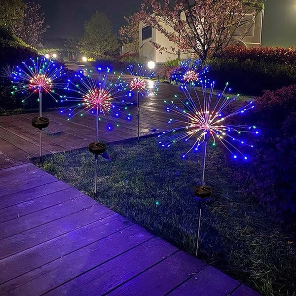 Solar Fireworks Garden Lights-ToShay.org