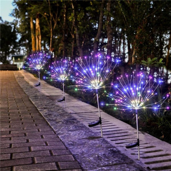 Solar Fireworks Garden Lights-ToShay.org