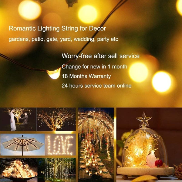 Solar Fairy String Lights-ToShay.org