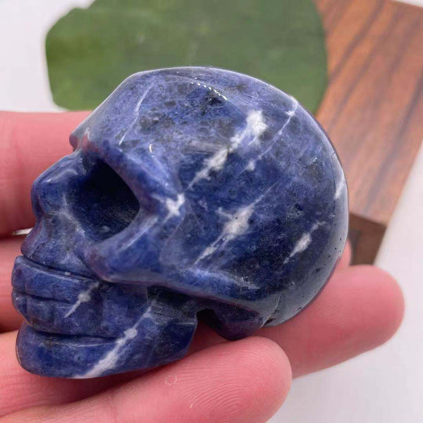 Blue Grain Crystal Skull-ToShay.org