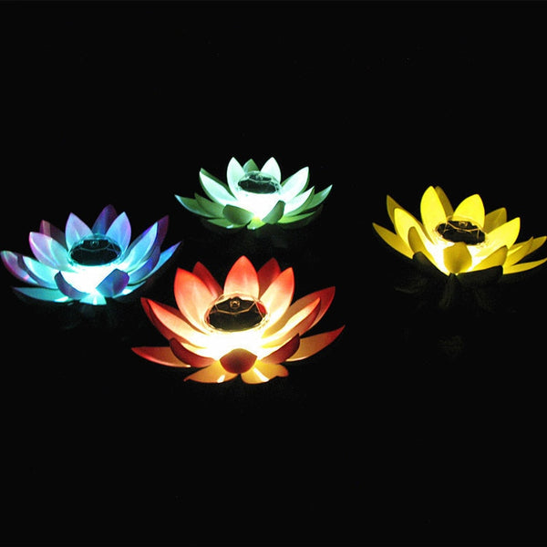 Lotus Solar Pool Light-ToShay.org