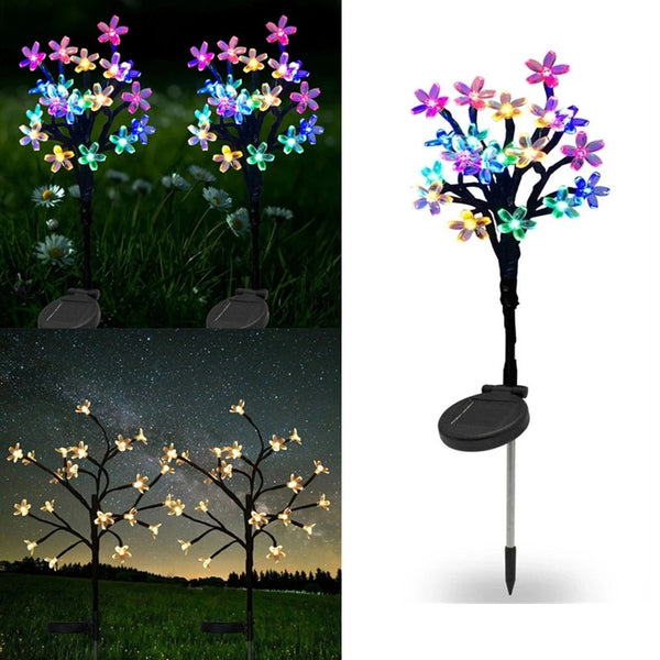 Solar Cherry Tree Garden Lights-ToShay.org