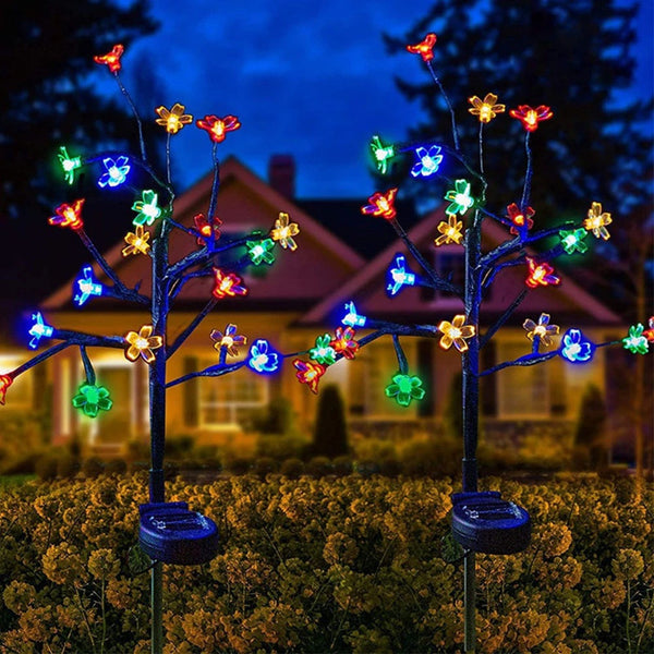 Solar Cherry Tree Garden Lights-ToShay.org