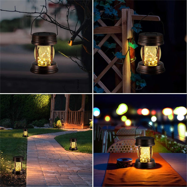 Solar Lantern Hanging Lights-ToShay.org