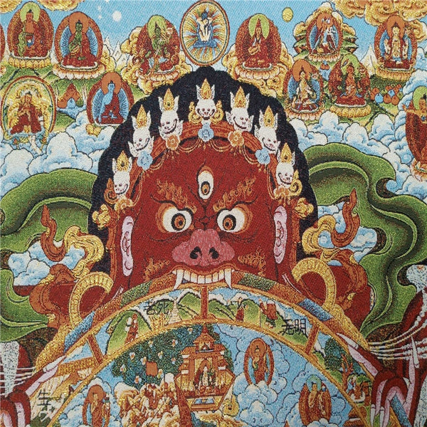 Thangka Xizang Buddha-ToShay.org