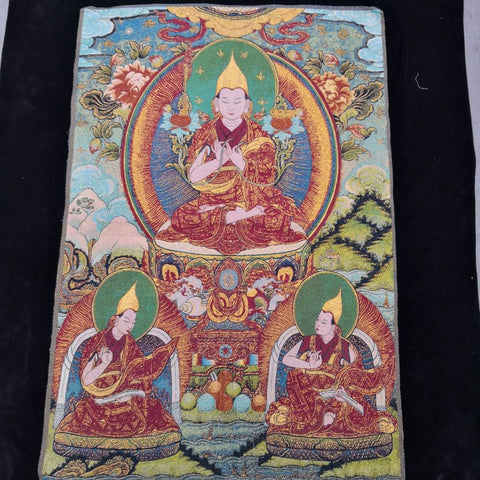 Thangka Tsongkhapa Monk-ToShay.org