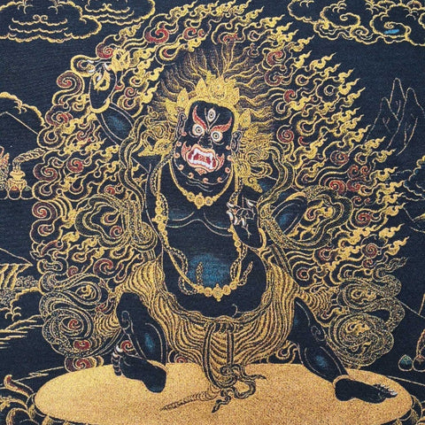 Thangka Black Mahakala-ToShay.org