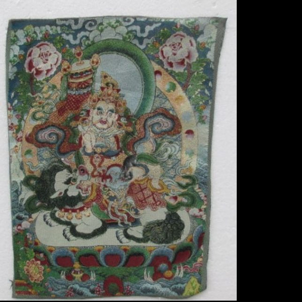 Thangka Peace and Wealth Buddha-ToShay.org