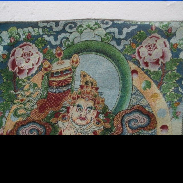 Thangka Peace and Wealth Buddha-ToShay.org