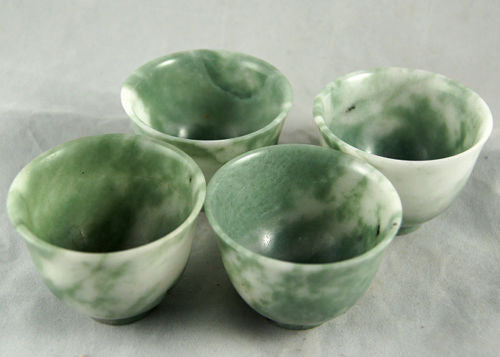 Green Jade Tea Cups-ToShay.org