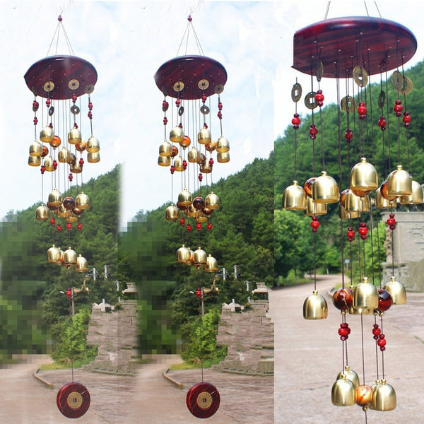 Copper Bells Wind Chimes-ToShay.org