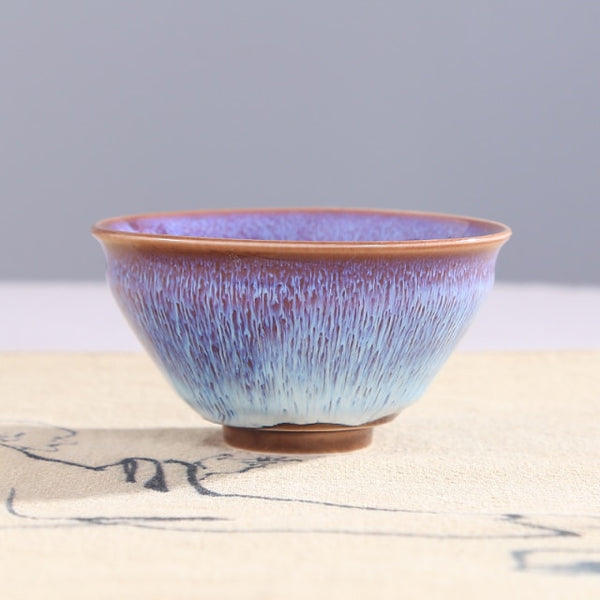 Glazed Ceramic Leaf Tea Cups-ToShay.org